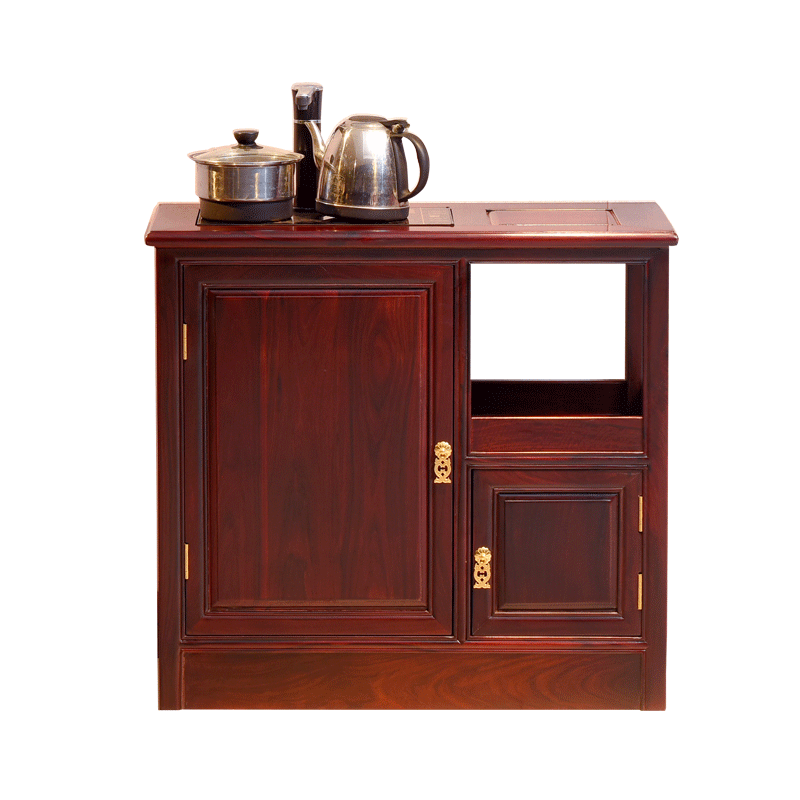 品木客 非国标红木东非酸枝(学名:古夷苏木)实木餐边柜 茶酒水柜 储物柜餐厅家具 单个餐边柜