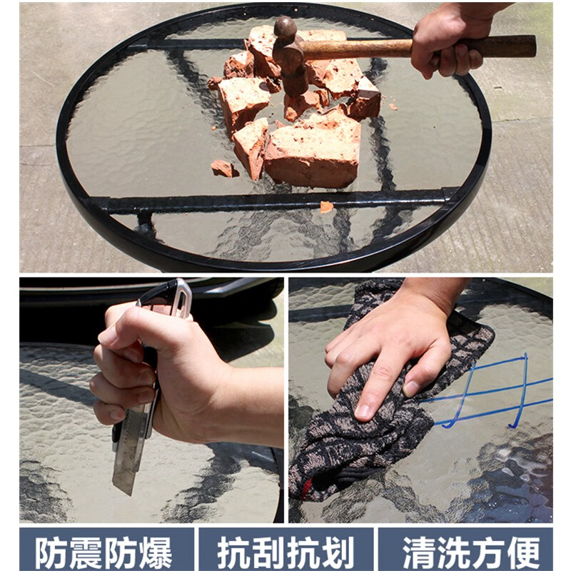 自力藤条椅子手工编织电脑椅滕椅靠背椅子家用塑料餐椅凳老式编藤围椅 4把黑管+80水纹组装方桌