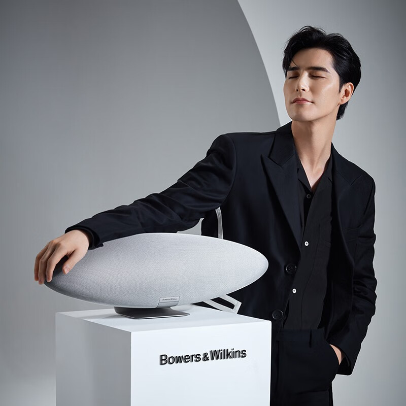 Bowers&Wilkins (宝华韦健) B&W Zeppelin新一代齐柏林飞艇 无线蓝牙HIFI音箱 家庭影院电视音响 潜云灰