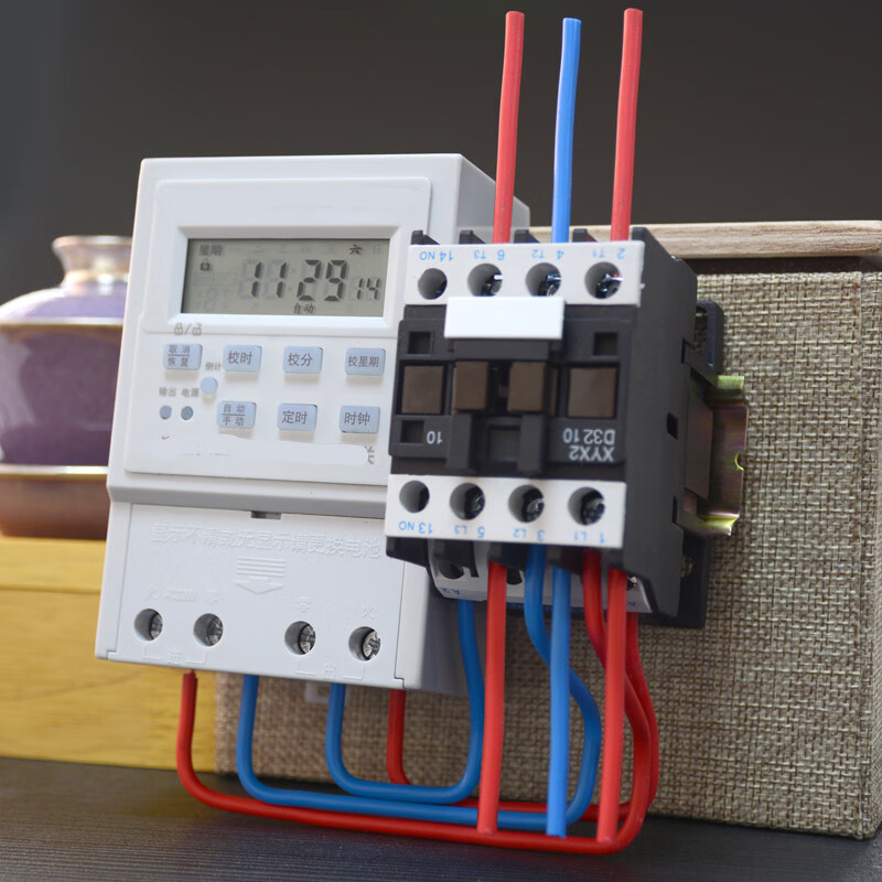 崇朝微电脑时控定时开关三相380v增氧机水泵自动断电时间控制器, 3kw