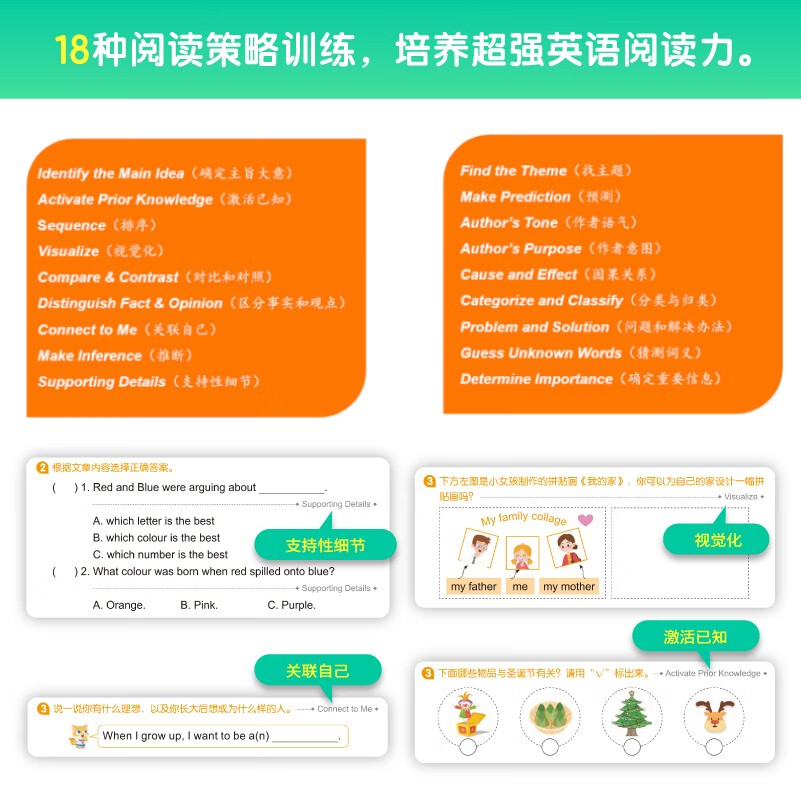 新东方超强英语阅读力每日一读(初级)6-14岁小学初中一二三四五六年级英语启蒙教材分级阅读绘本词汇量阅读能力课外书英语宝典 阅读狂欢节