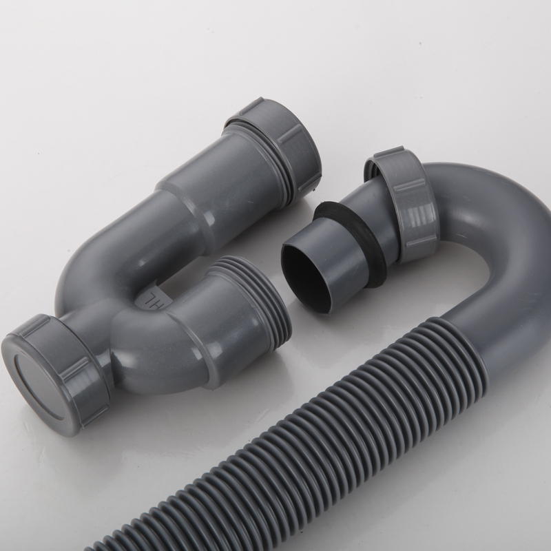 pdq面盆下水管洗脸盆洗手盆拖把池洗菜盆排水管防臭加长可伸缩加长 s