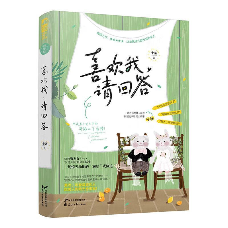 喜欢我请回答十桑花山文艺出版社长篇小说中国当代