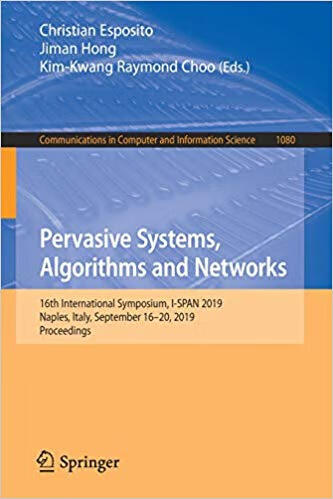 【预订】pervasive systems, algorithms and