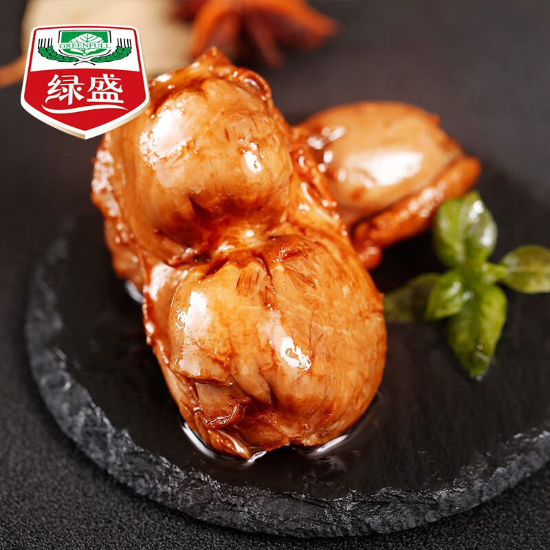 绿盛百卤坊鸭肫120g原味香辣小包装办公室休闲零食鸭