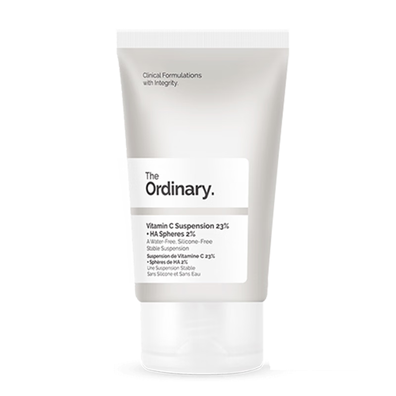 The Ordinary23%维生素C+2%透明质酸乳液面霜 提亮肤色 补水保湿 改善暗沉 30ml男女士护肤