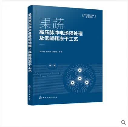 果蔬高压脉冲电场预处理及低能耗冻干工艺 果蔬加工应用书籍