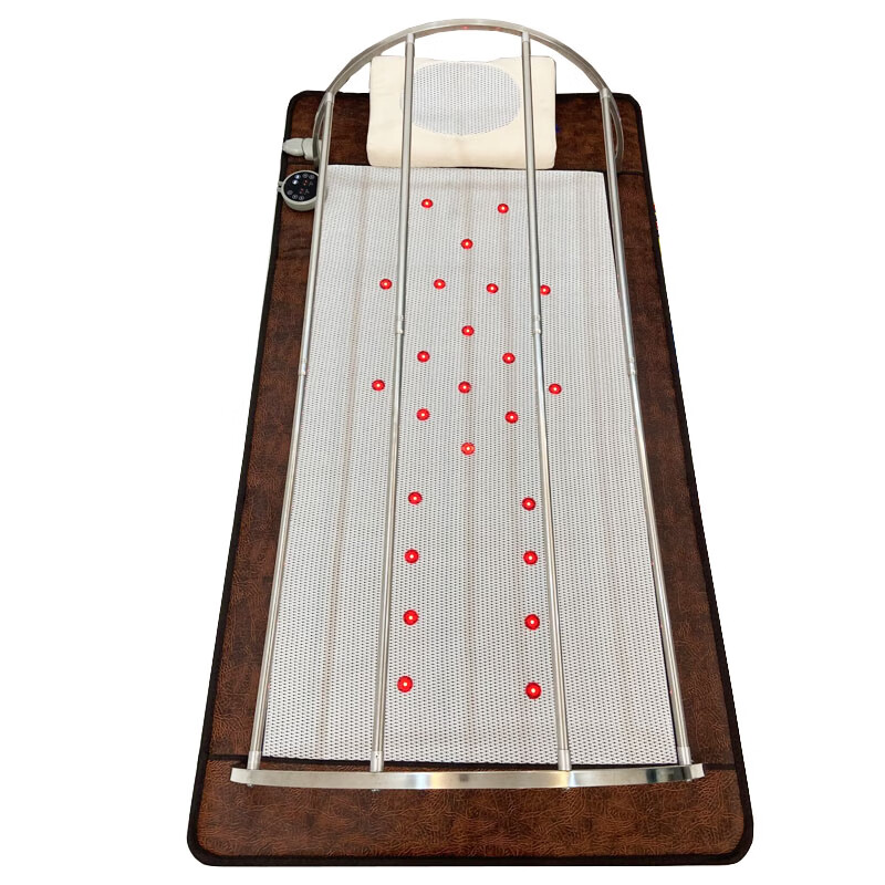 爱加分炎帝生物东矿碧玺频谱能量热疗床垫3d立体养生睡吧能量仓舱