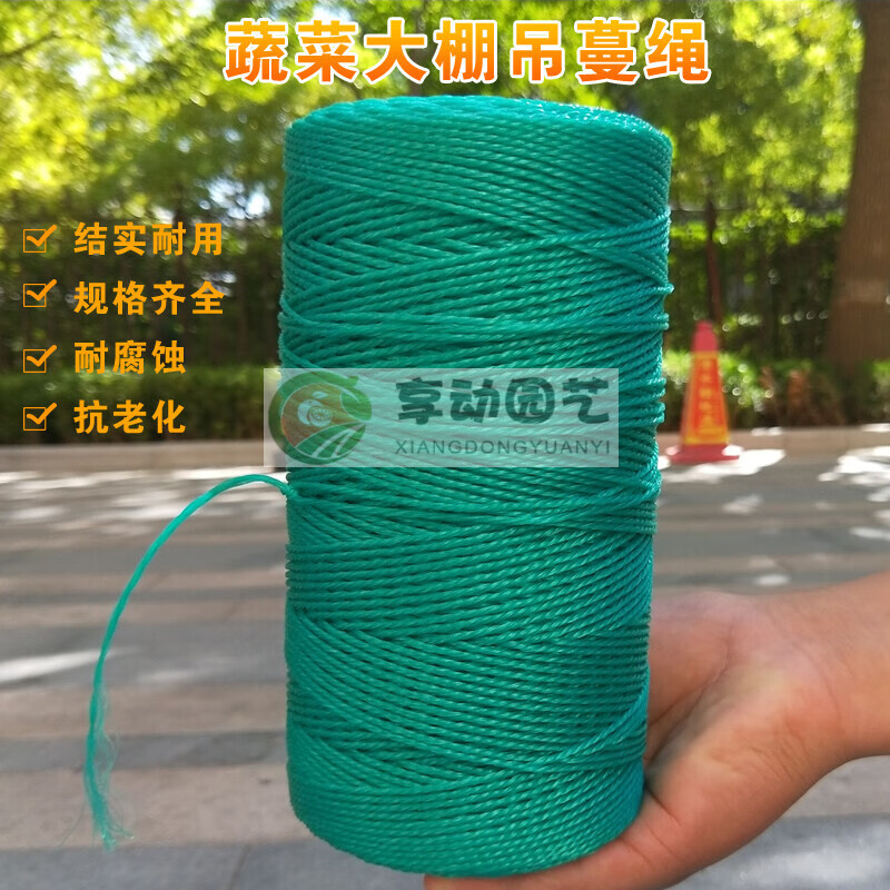 吊秧绳吊蔓绳大棚西红柿黄瓜绑蔓蔬菜防老化吊绳 36股【黄瓜番茄类】