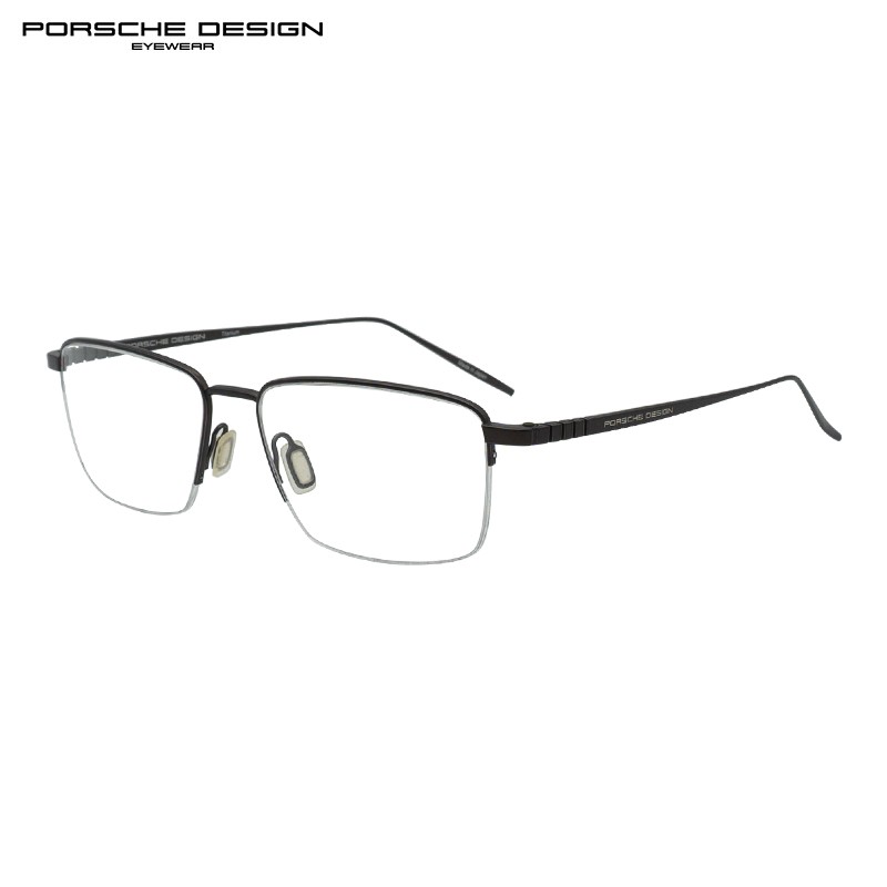 保时捷设计porschedesign眼镜框免费配镜男款轻商务半框钛材眼镜架p8