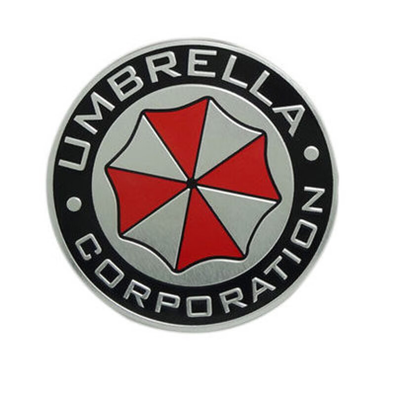 适用于  安布雷拉 生化危机 保护伞遮划痕刮花车贴 车身贴纸 标志