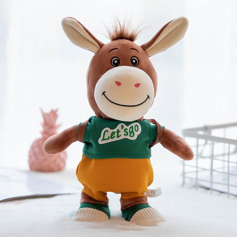 快乐音符儿童玩具会学说话唱歌走路小毛驴电动毛绒跳舞小牛男女孩生日