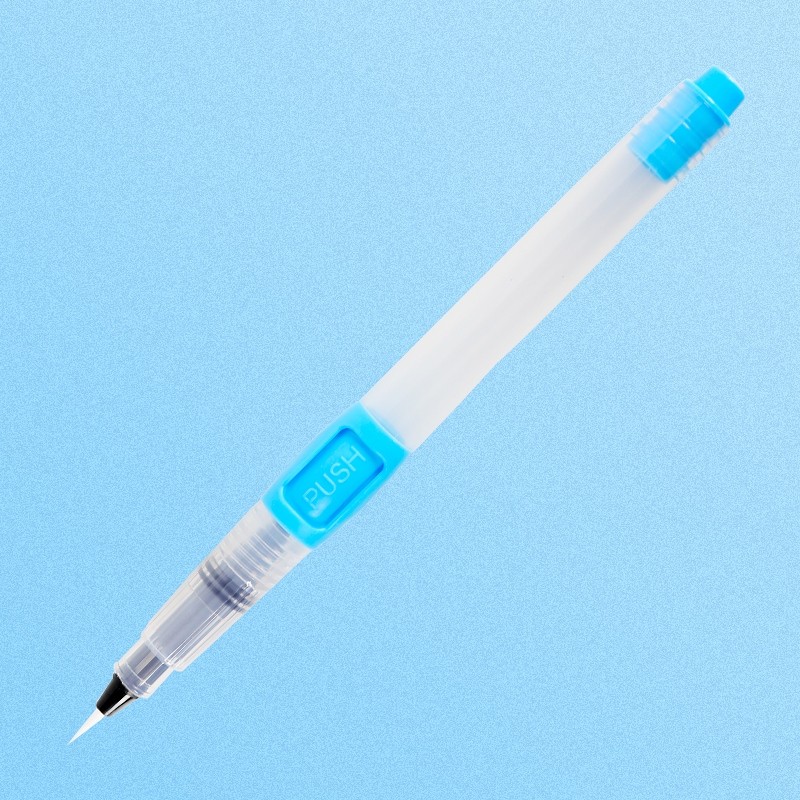 秀普自来水笔套装初学者固体水粉水彩颜料画笔勾线笔彩铅水彩颜料储水