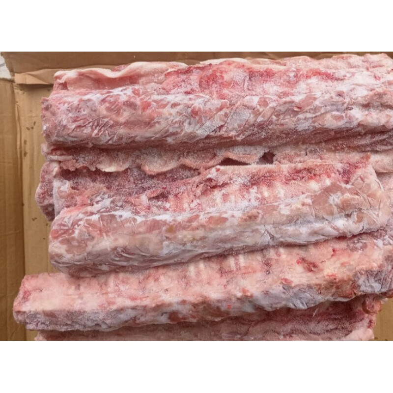 伯贤 鲜冻猪脊骨 新鲜猪龙骨煲汤龙骨 熬汤猪大骨头不带肉5/10斤 5斤