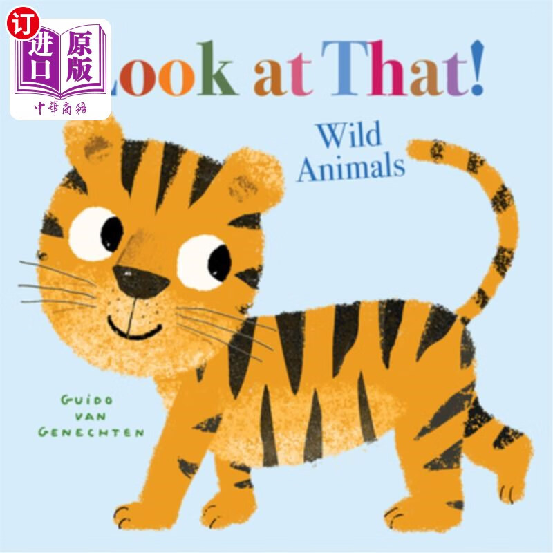 海外直订look at that! wild animals 看那个!野生动物