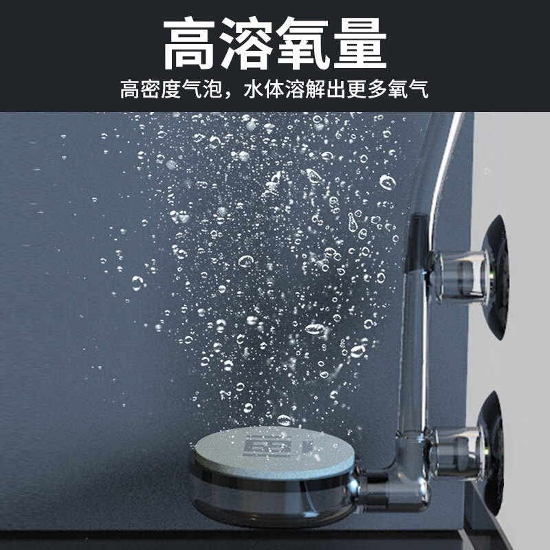 画法几何适用于小米鱼缸增氧泵米家鱼缸养鱼氧气泵鱼缸充氧泵打氧泵 养鱼 【顺丰发货-黑色经典款-额外送气盘】增氧泵