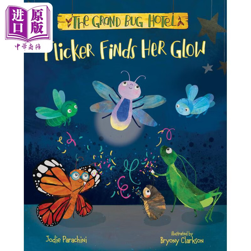 flicker finds her glow 弗莱克找到她的光芒 英文原版儿童绘本 卡通