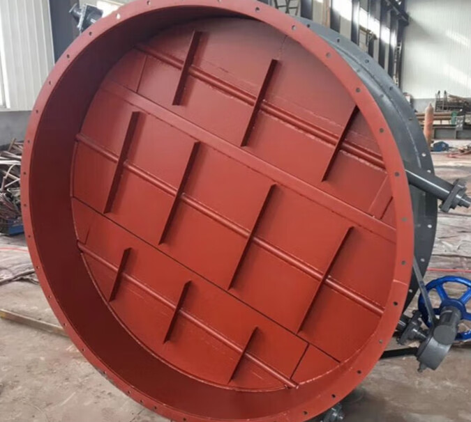 耐高温通风蝶阀电动手动风量调节阀百叶阀多叶阀气动通风管道阀门 n2