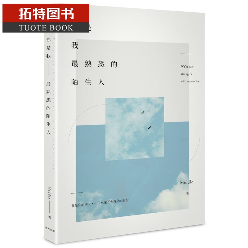 预售 middle你是我熟悉的陌生人春天出版社台版原版书籍