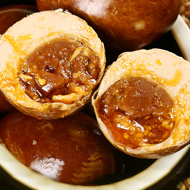 中原老家乡流油烤鸭蛋