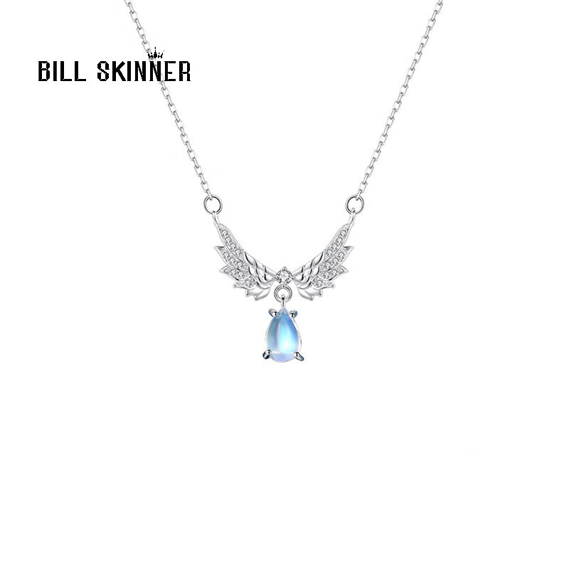 bill skinner品牌 天使之翼项链女轻奢时尚饰品情人节生日礼物送女友