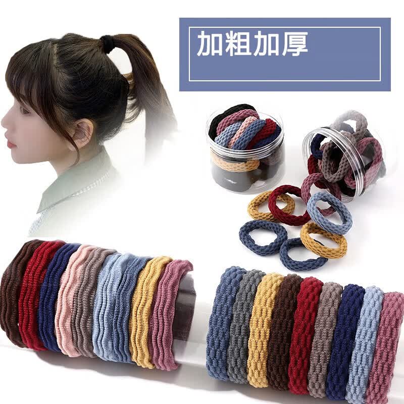 诗莱寇发圈发夹皮筋发圈韩版发饰新款女式头发饰品 F008  彩色10根属于什么档次？
