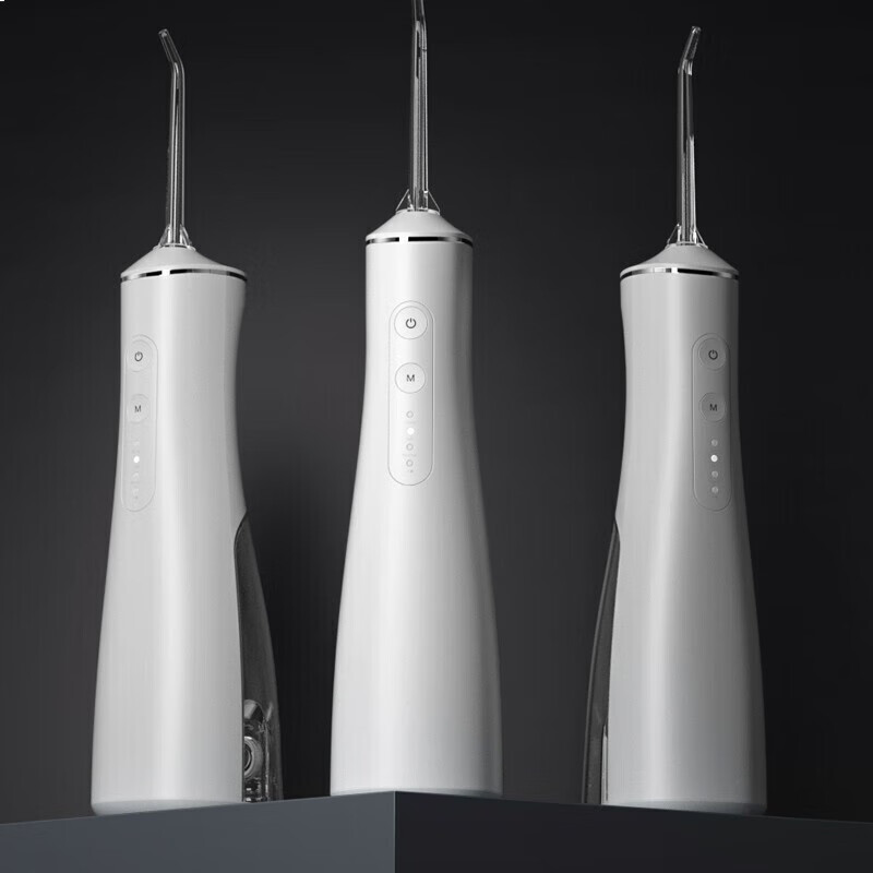 倍呵甄选 智能电动伸缩便携冲牙器家用洗牙器洁牙器水牙线牙结石充电便携式全身水洗正畸喷嘴-高档礼盒 【尊享版WT白】520情人节礼物 4支喷头 母亲节礼物实用送妈妈高档婆婆长辈中老年礼盒创意礼品