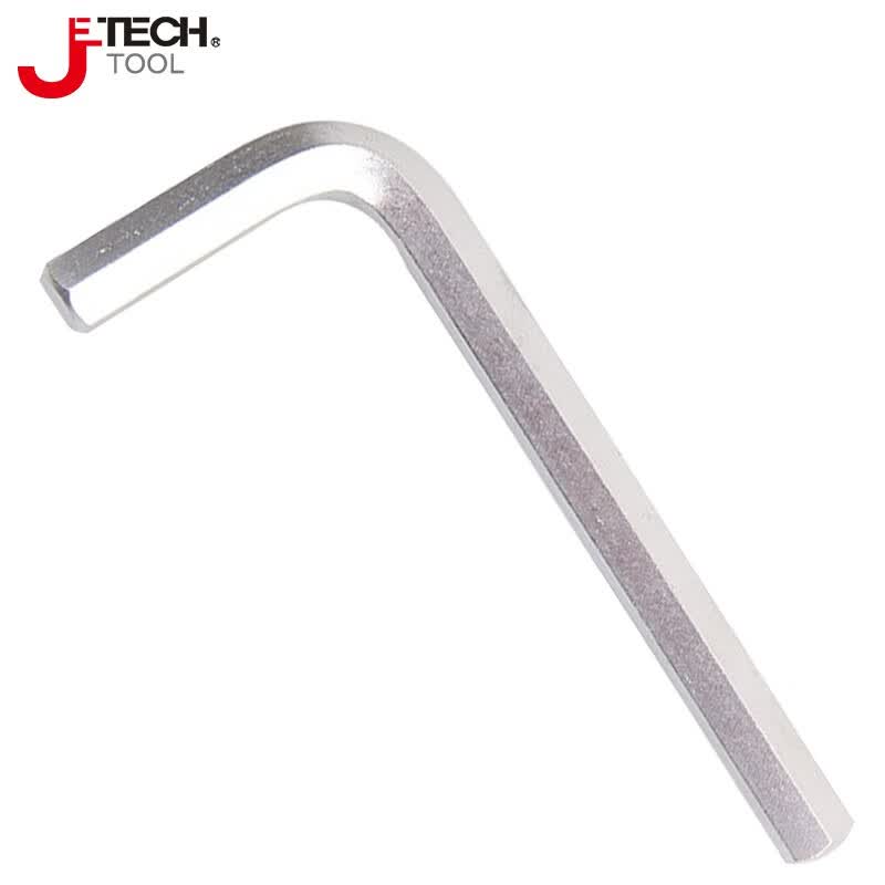 捷科(jetech)内六角扳手平头镀铬l型六棱扳手单支 pm-12c 12mm