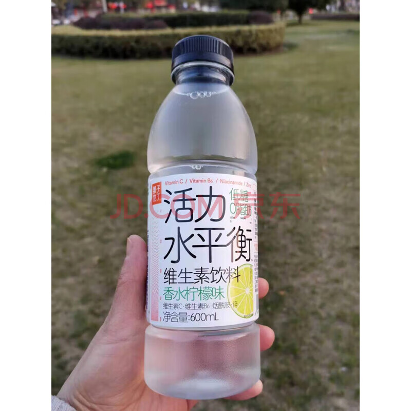 果子熟了维生素饮料 活力平衡水600ml零脂肪低糖 香水柠檬味果味饮料