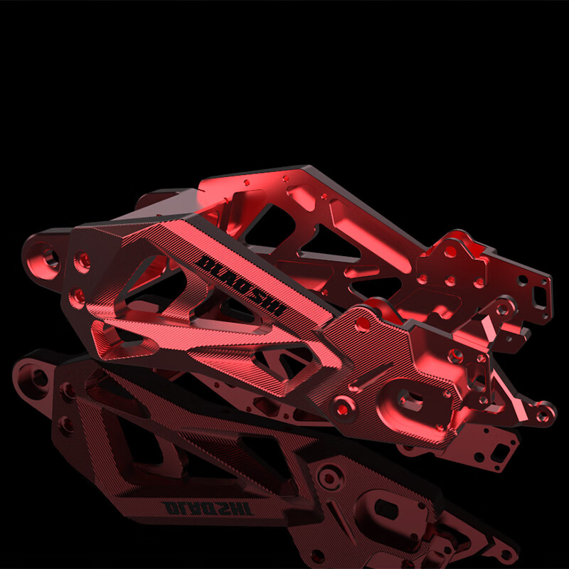 朝雨欧老师四代平叉u b/u1c 九号mmax90/c90改装可调铝合金后平叉 四