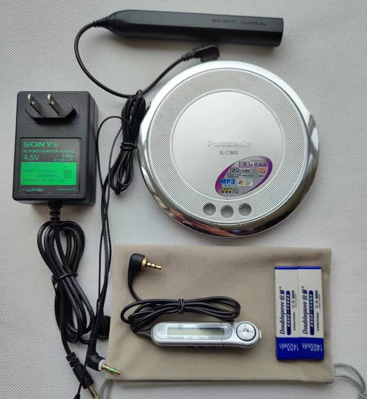 原装mp3随身听便携式怀旧听歌学习二手 5号二手松下ct800旗舰机读mp3