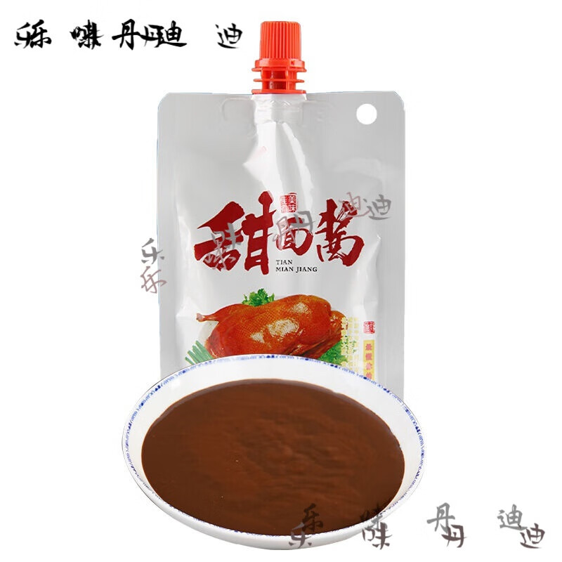 维霆甜面酱蒜蓉辣酱批发甜面酱家用手抓饼酱料东北大酱烧烤酱 甜面酱