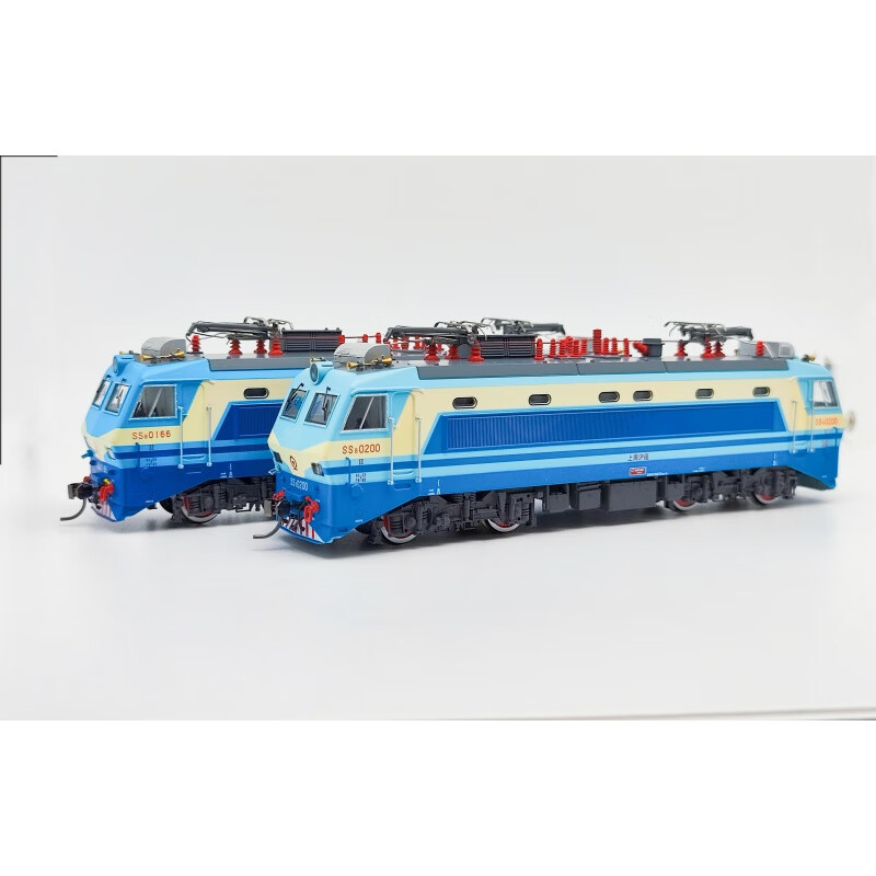 仿真韶山【ho中国】lineone一号线ss8韶山8型电力机车仿真模型新版 上