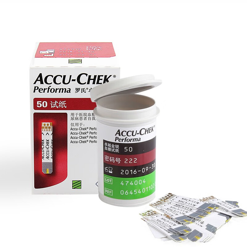 罗氏(roche)罗氏血糖试纸 卓越金采家用医用 血糖仪 accu-chek 精采