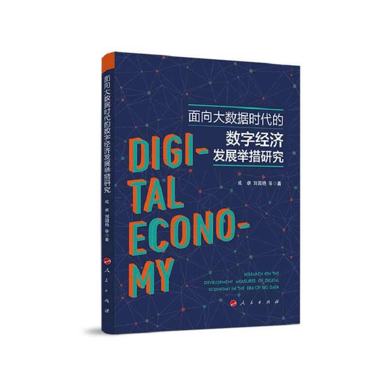 面向大数据时代的数字经济发展举措研究 成卓 刘国艳等 著 工业经济 中国信息经济 人民出版社