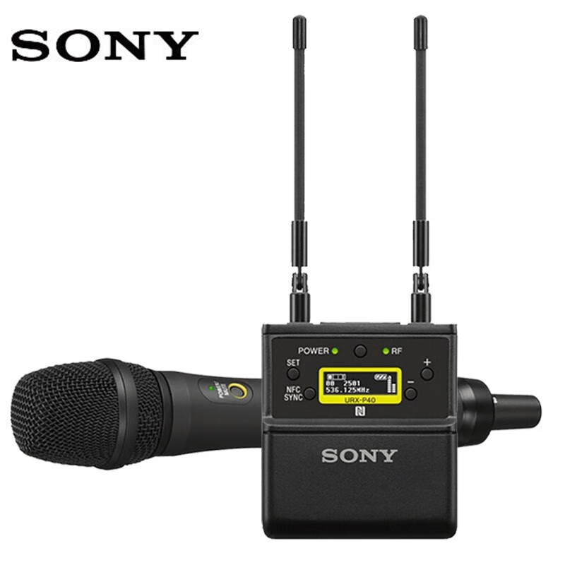 索尼（SONY）UWP-D21/D22专业录音无线麦克风手持话筒 微单摄像机采访直播会议收音领夹麦 UWP-D22手持无线麦克风话筒