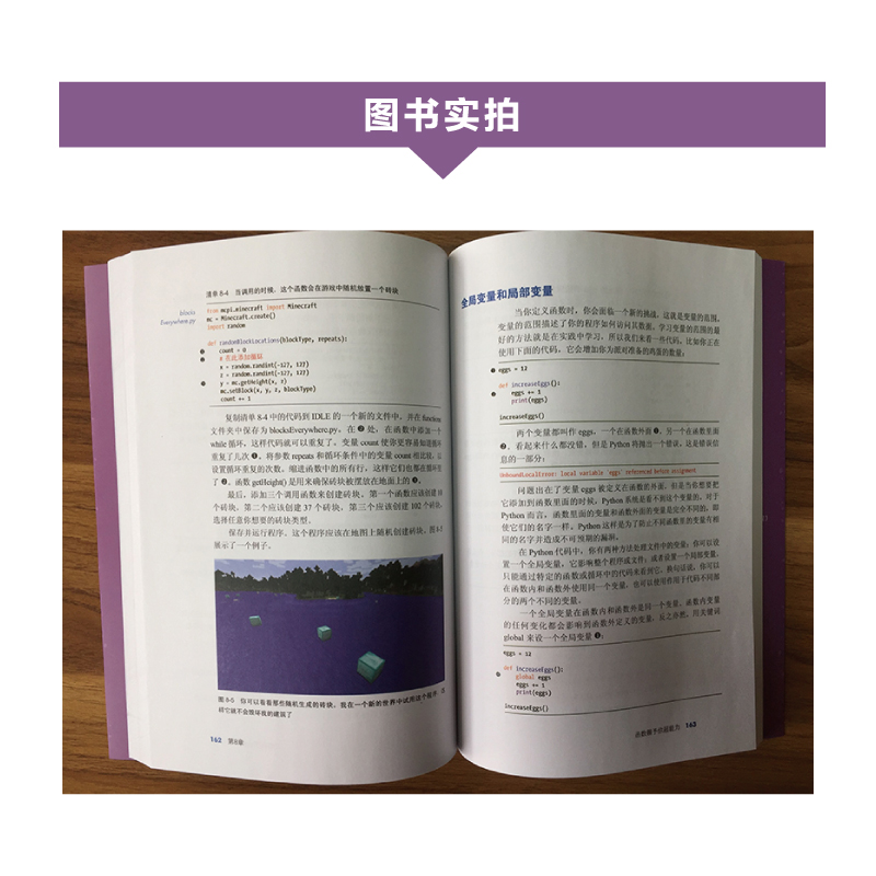 MINECRAFT编程:使用Python语言玩转我的世界(博文视点出品)