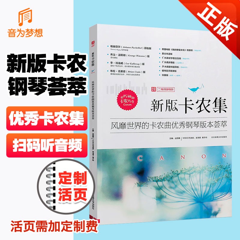 新版卡农集 风靡世界的卡农曲优秀钢琴版本