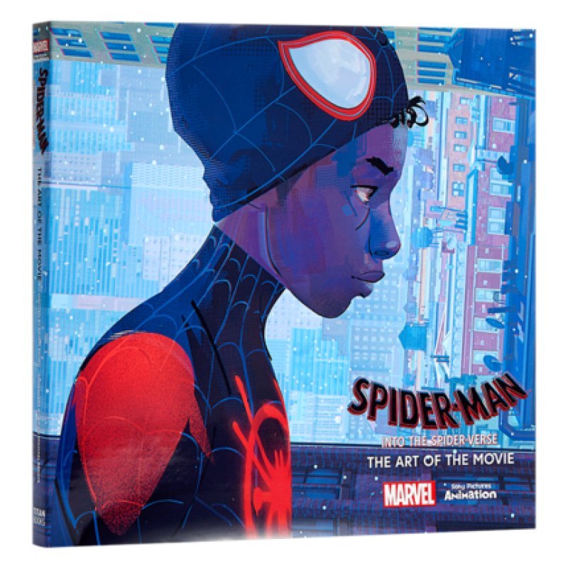 现货 Spider-Man Into Spider-Verse 蜘蛛侠:平行宇宙新纪元电影画册设定