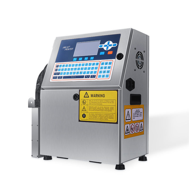 全自动小字符喷码机在线式流水线打码机食品包装袋打生产日期凹凸 小