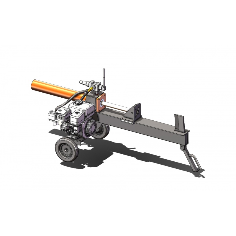 久聚和18t25顿大功率电动液压劈柴机器劈木机破柴机柴劈材神器 三相