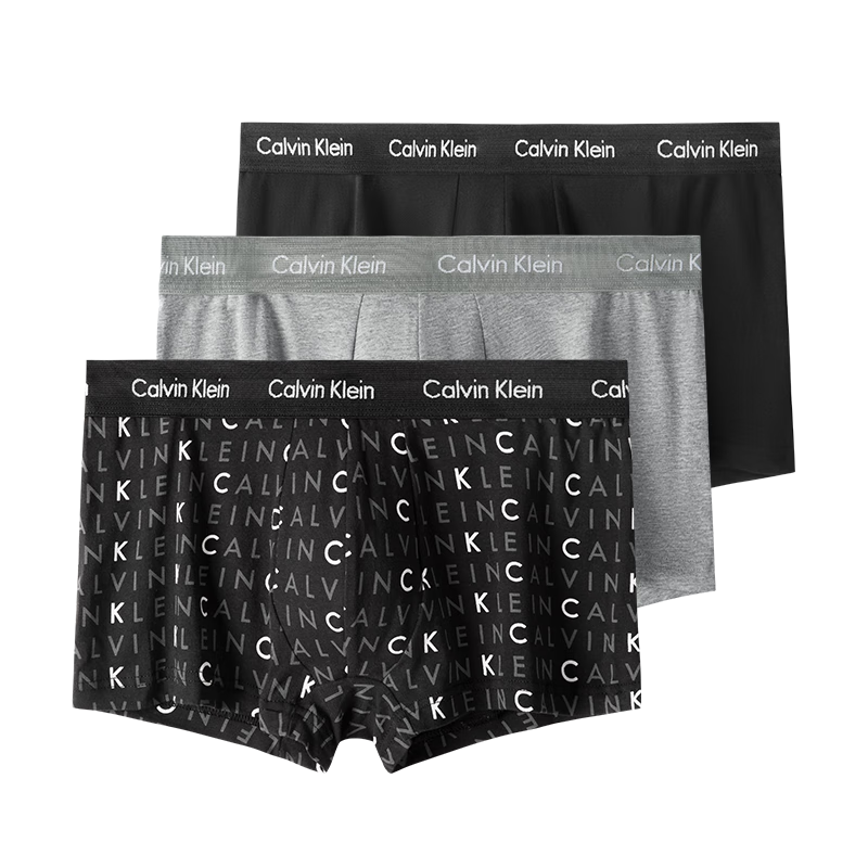 ���ڲ�����Calvin Klein CK ��ʿƽ���ڿ���װ 3��װ U2664G ���������� YKS��ĸ�ڻ� L 