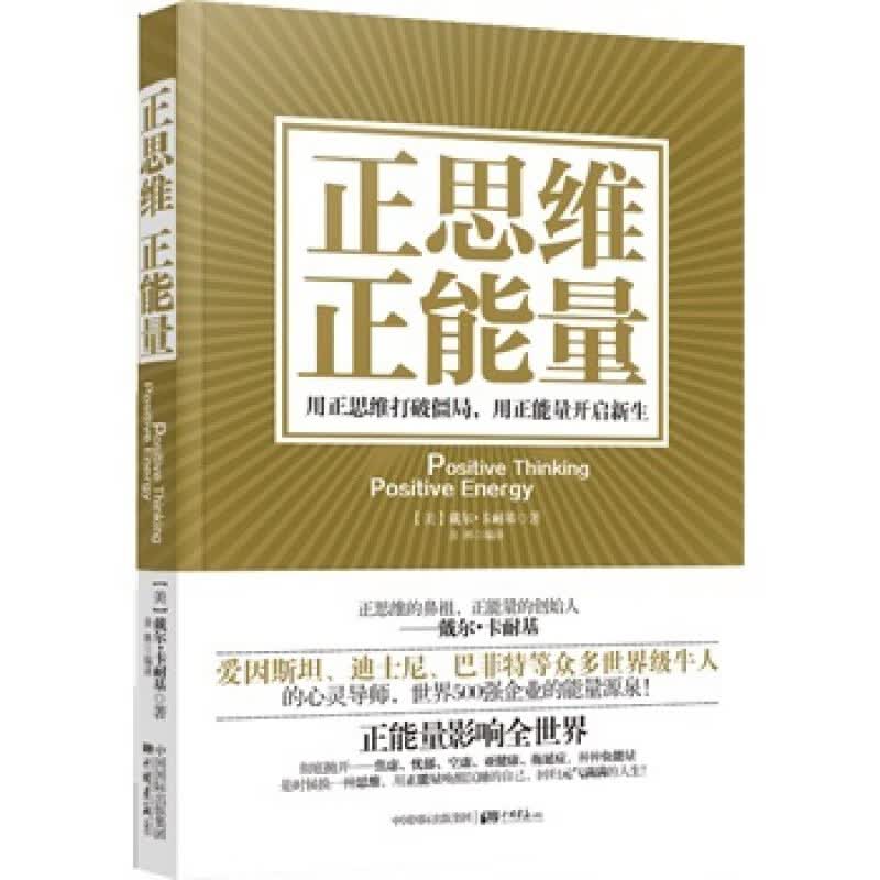 正思维正能量(用正面思维激发正向能量) 心灵导师 心理学 书籍