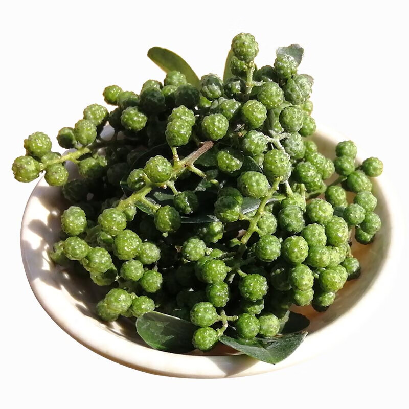 皓谦新鲜青花椒特麻鲜藤椒 新鲜当季特产麻椒750克