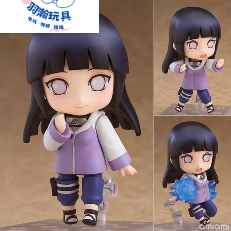 嘟乐火影q版卡卡西鸣人小樱佐助自来也我爱罗粘土人公仔 879#日向雏田