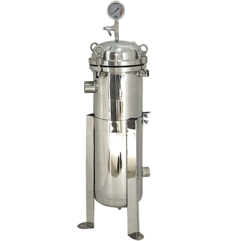 不锈钢布袋式过滤器柴油汽油机油液压油污水泥沙大流量精密过滤机定制