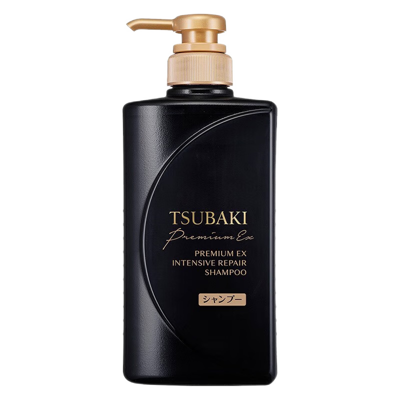 絲蓓綺（TSUBAKI）黑耀瓶 沁耀臻致奢護(hù)型香氛洗發(fā)水490ml 花香洗發(fā)露 沁耀臻致奢護(hù)洗發(fā)露490ml
