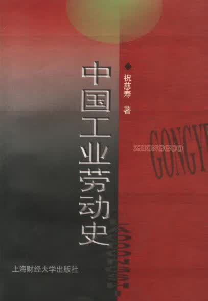 中国工业劳动史