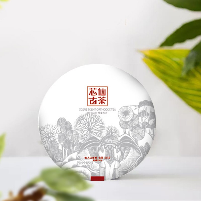 芯仙茗堂 茶叶 生普茶 云南300年古树生普  古韵 357g