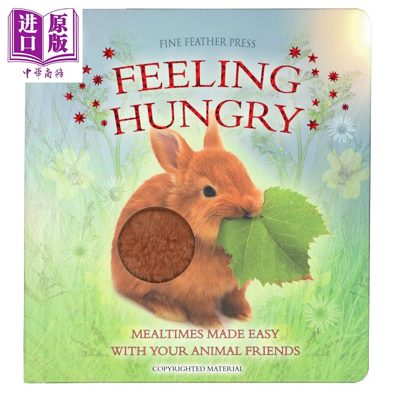 feeling hungry 我饿了 英文原版 进口原版 3岁以上 儿童图画书